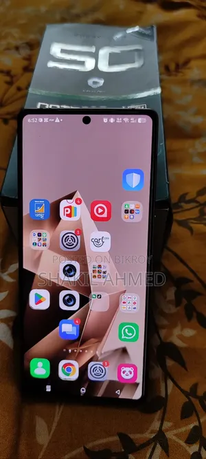 ইনফিনিক্স নোট ৫০ প্রো+ ২৫৬ জিবি গ্রে