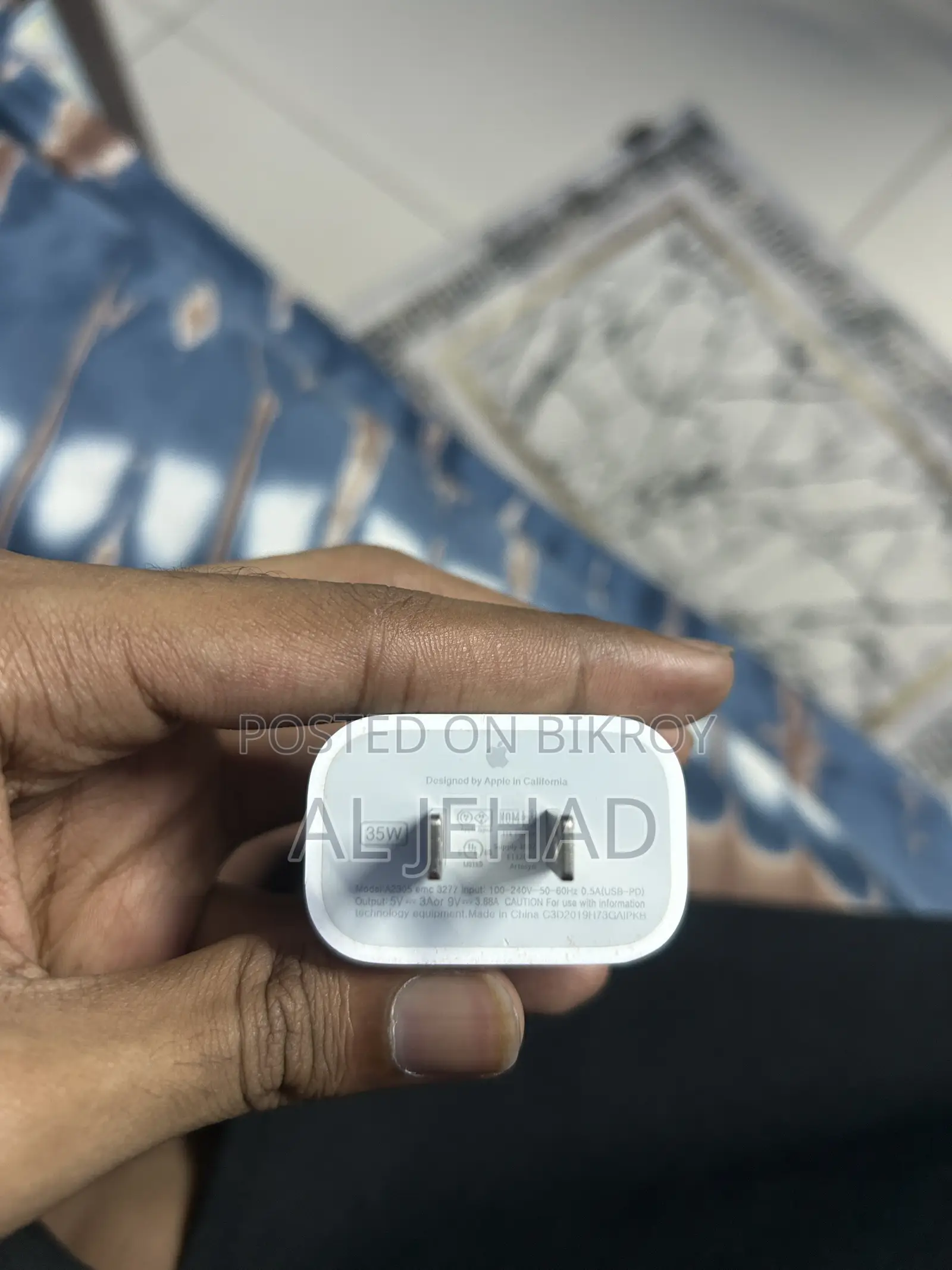 Apple 35w 2pin Usb-C Travel Adapter