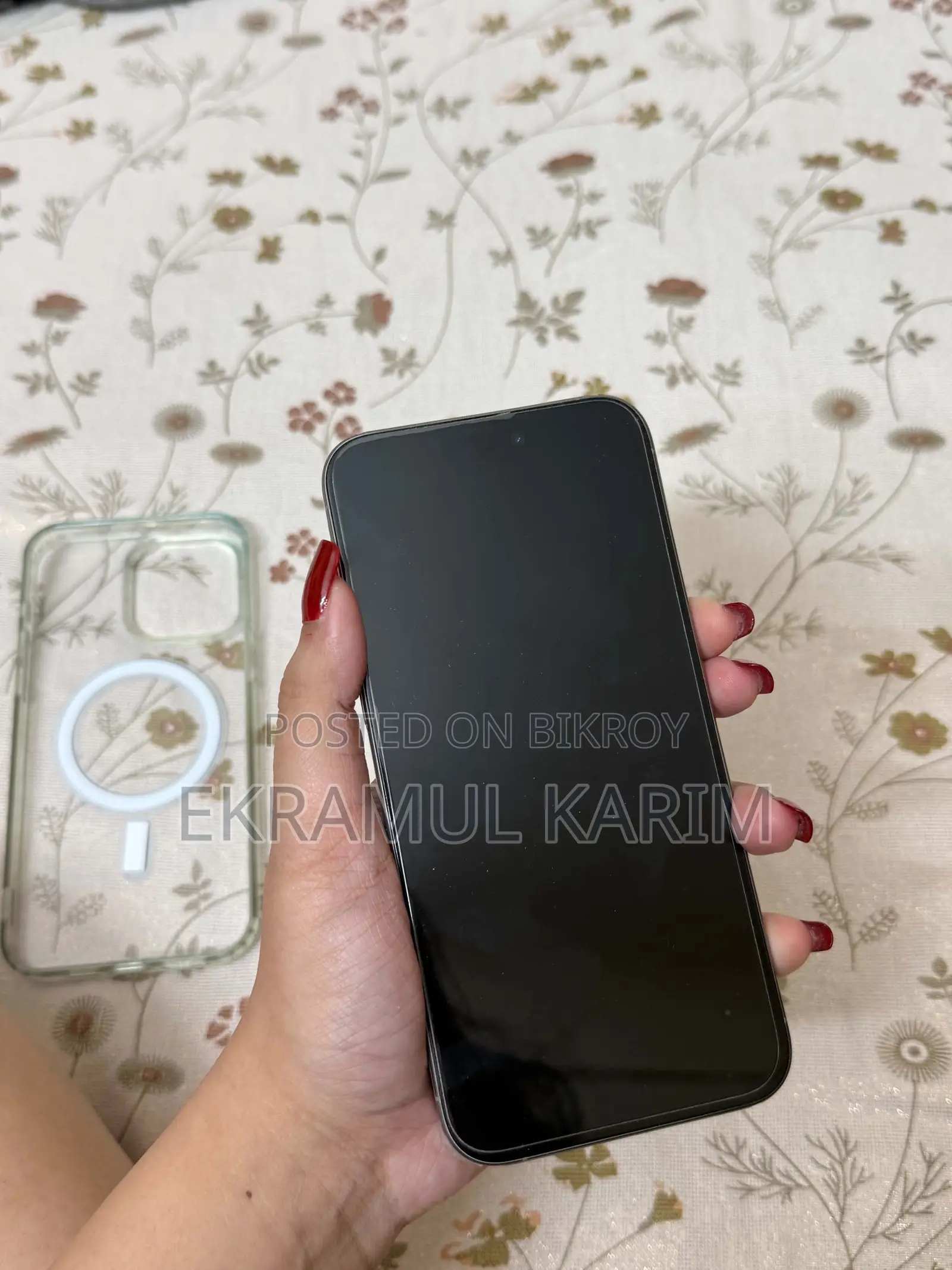 অ্যাপল আইফোন ১৫ প্রো ম্যাক্স ৫১২ জিবি সিলভার