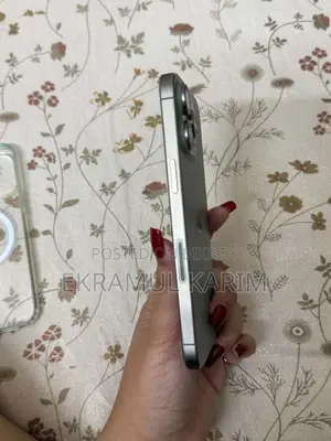 অ্যাপল আইফোন ১৫ প্রো ম্যাক্স ৫১২ জিবি সিলভার