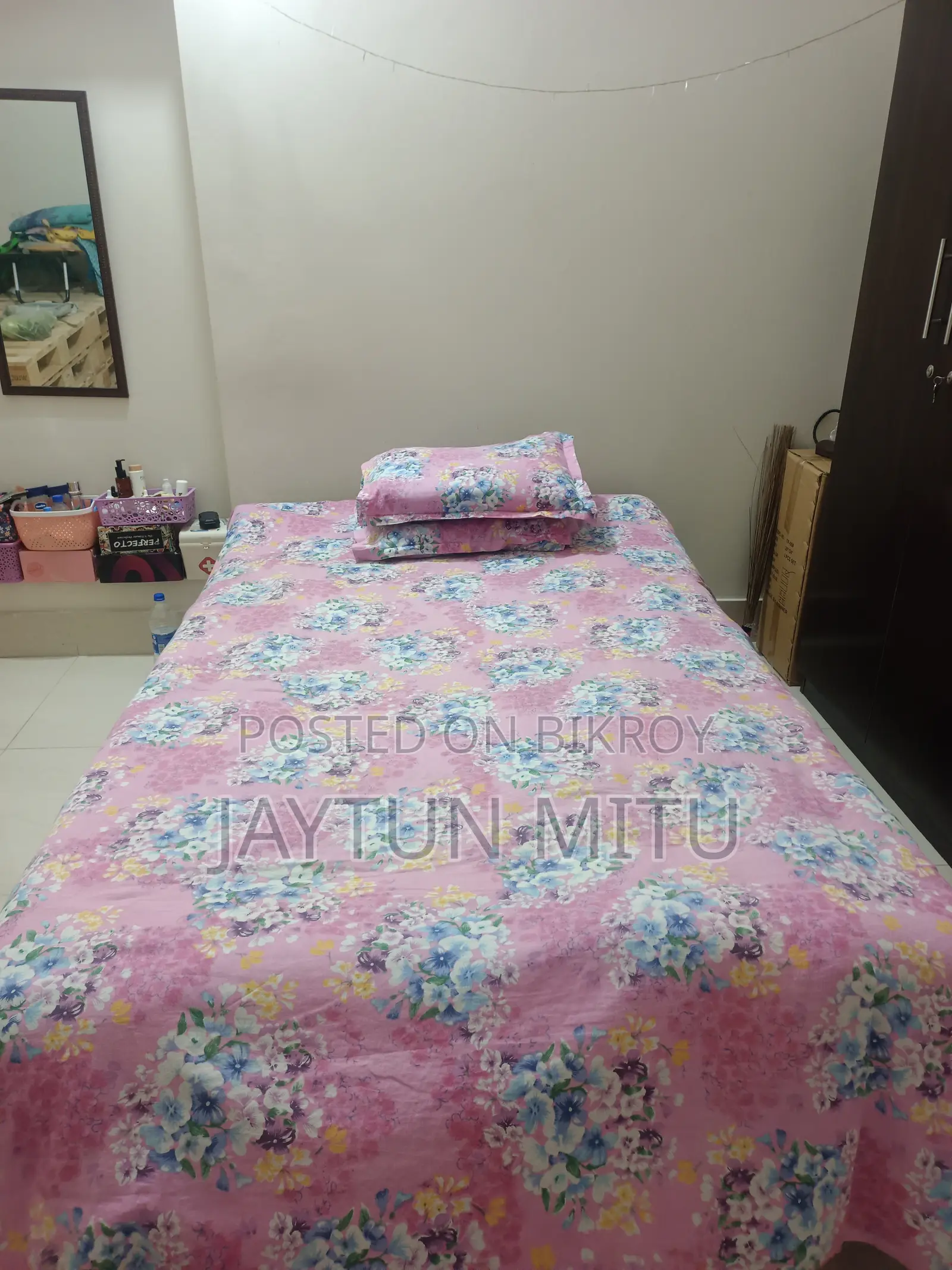 Wooden Semi-Double Bed Frame