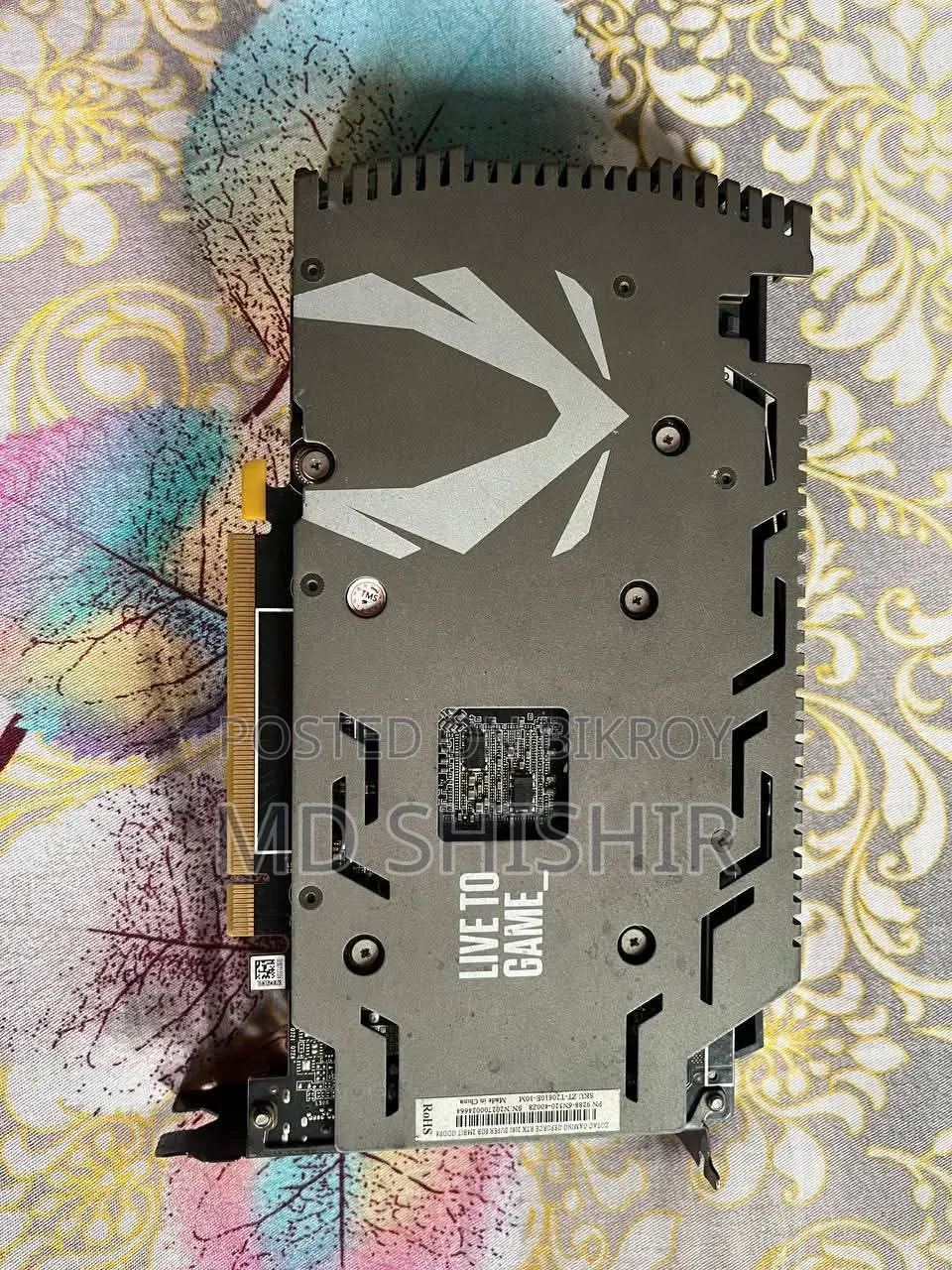 Zotac RTX 2060 6GB Graphics Card for sale