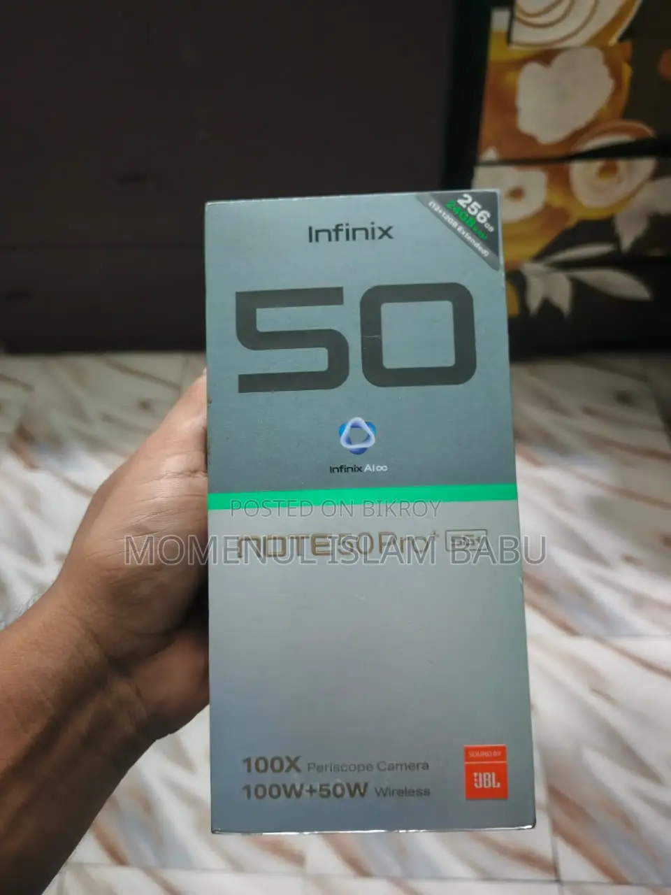 New Infinix Note 50 Pro+ 256 GB Gray