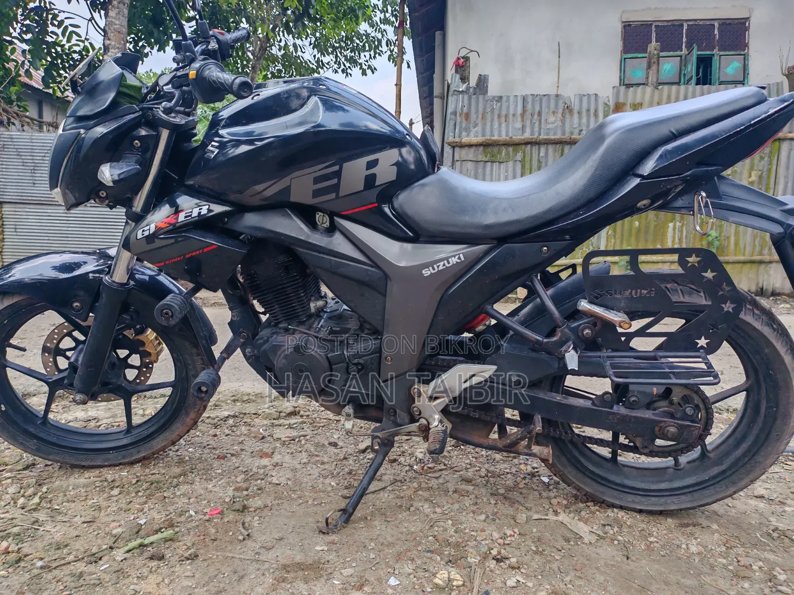 Suzuki Gixxer Monotone 2018 Black