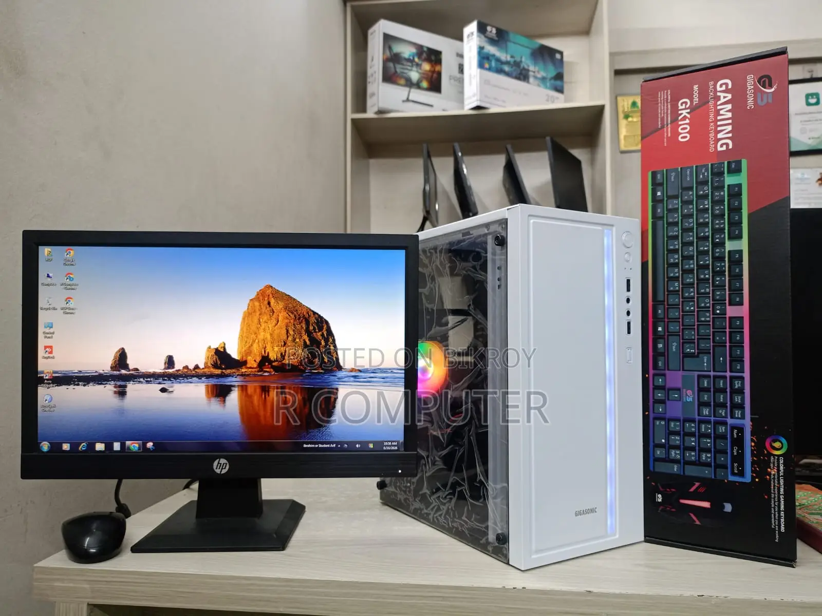 New Desktop Computer 8GB Intel Core I5 SSD 128GB
