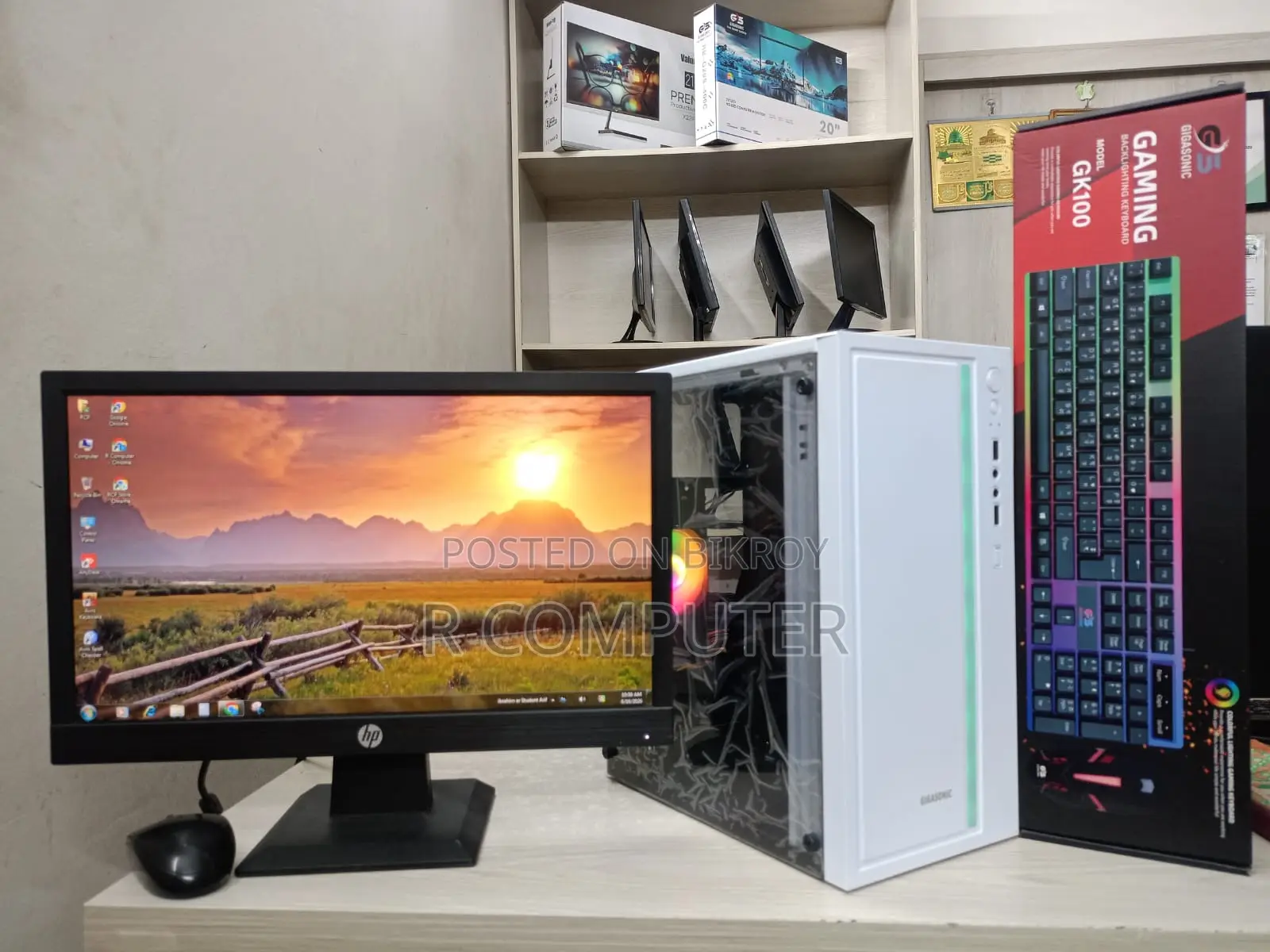 New Desktop Computer 8GB Intel Core I5 SSD 128GB
