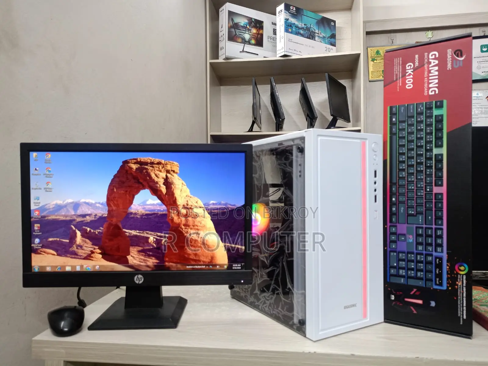 New Desktop Computer 8GB Intel Core I5 SSD 128GB