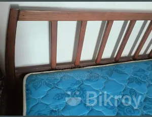 Hatil Queen Size Bed(6'8"/5'6") With Euroasia Mattress.