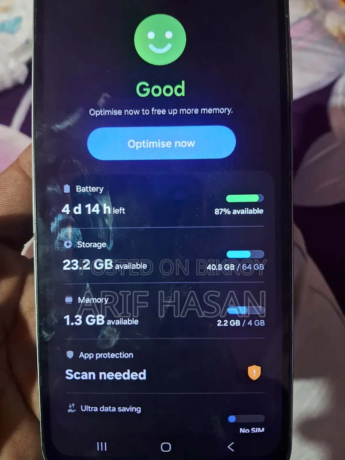 Samsung Galaxy F14 128 GB Gray