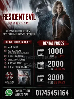 Resident Evil Requiem Delux Edition(Digital) বিক্রয় বা ভাড়ার জন্য