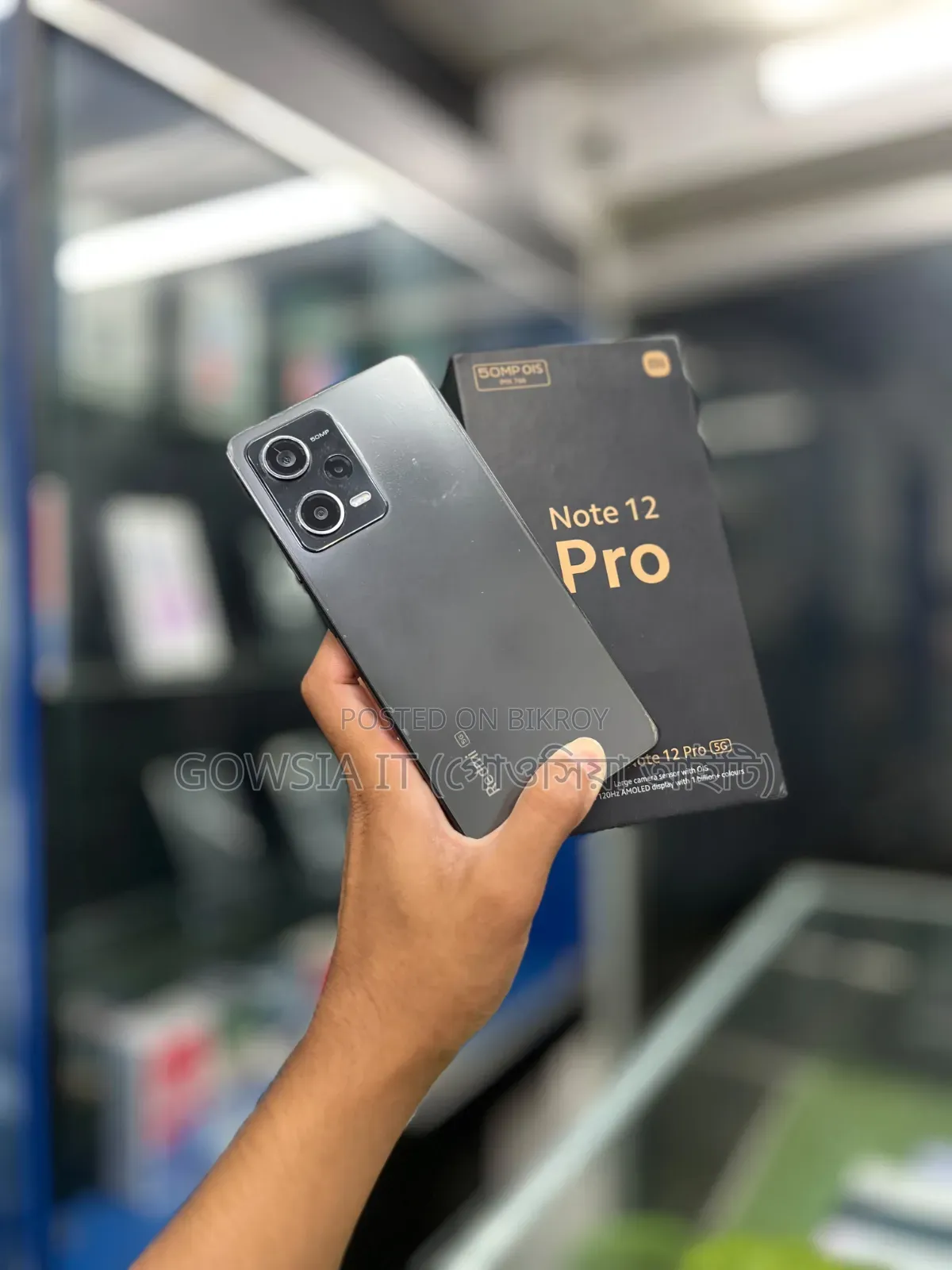 Xiaomi Redmi Note 12 Pro 5G 256 GB Black