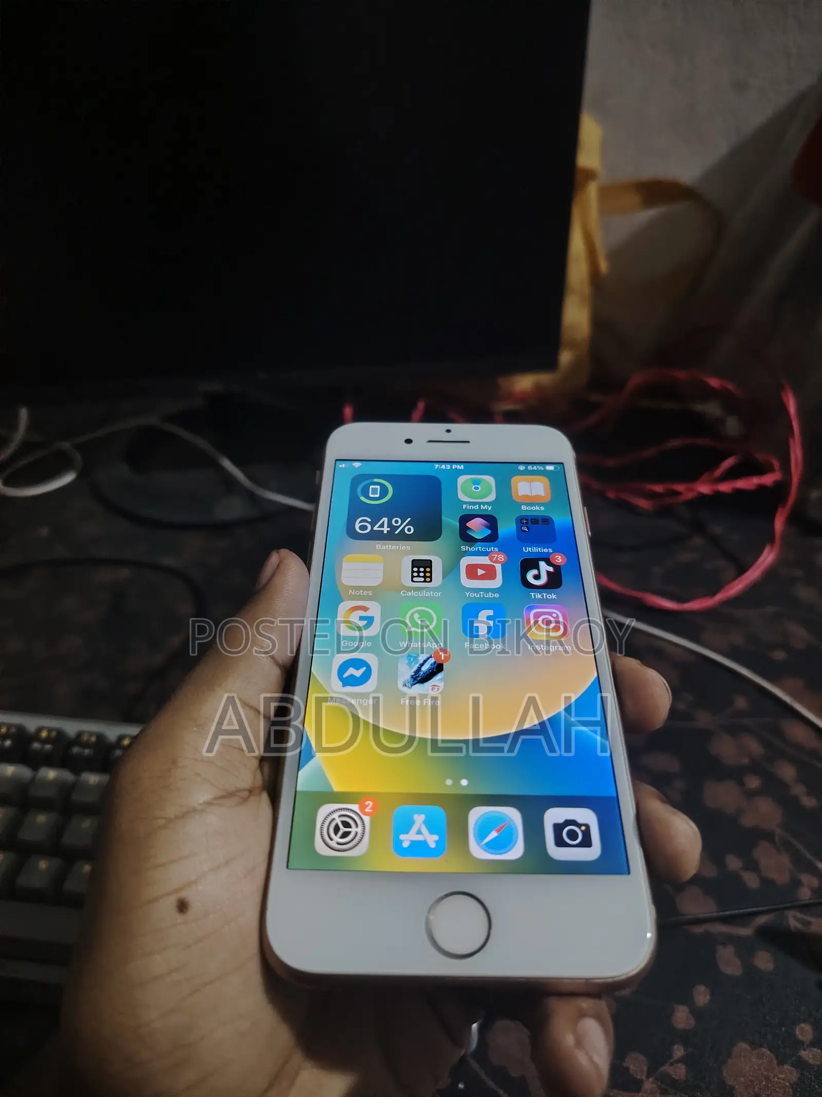 Apple iPhone 8 64 GB Rose Gold