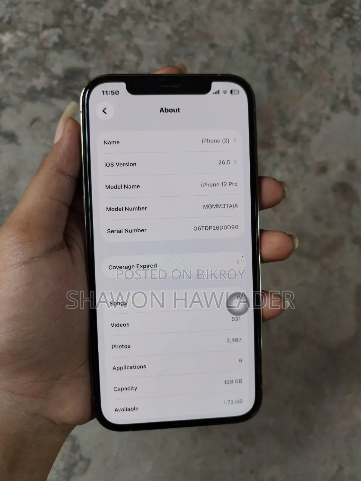 Apple iPhone 12 Pro 128 GB Rose Gold