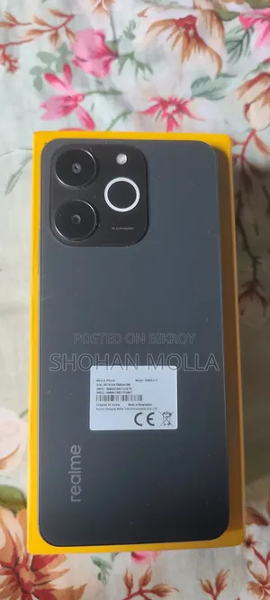 রিয়েলমি নোট ৭০টি ১২৮ জিবি কালো