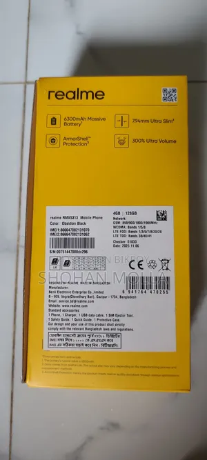 রিয়েলমি নোট ৭০টি ১২৮ জিবি কালো