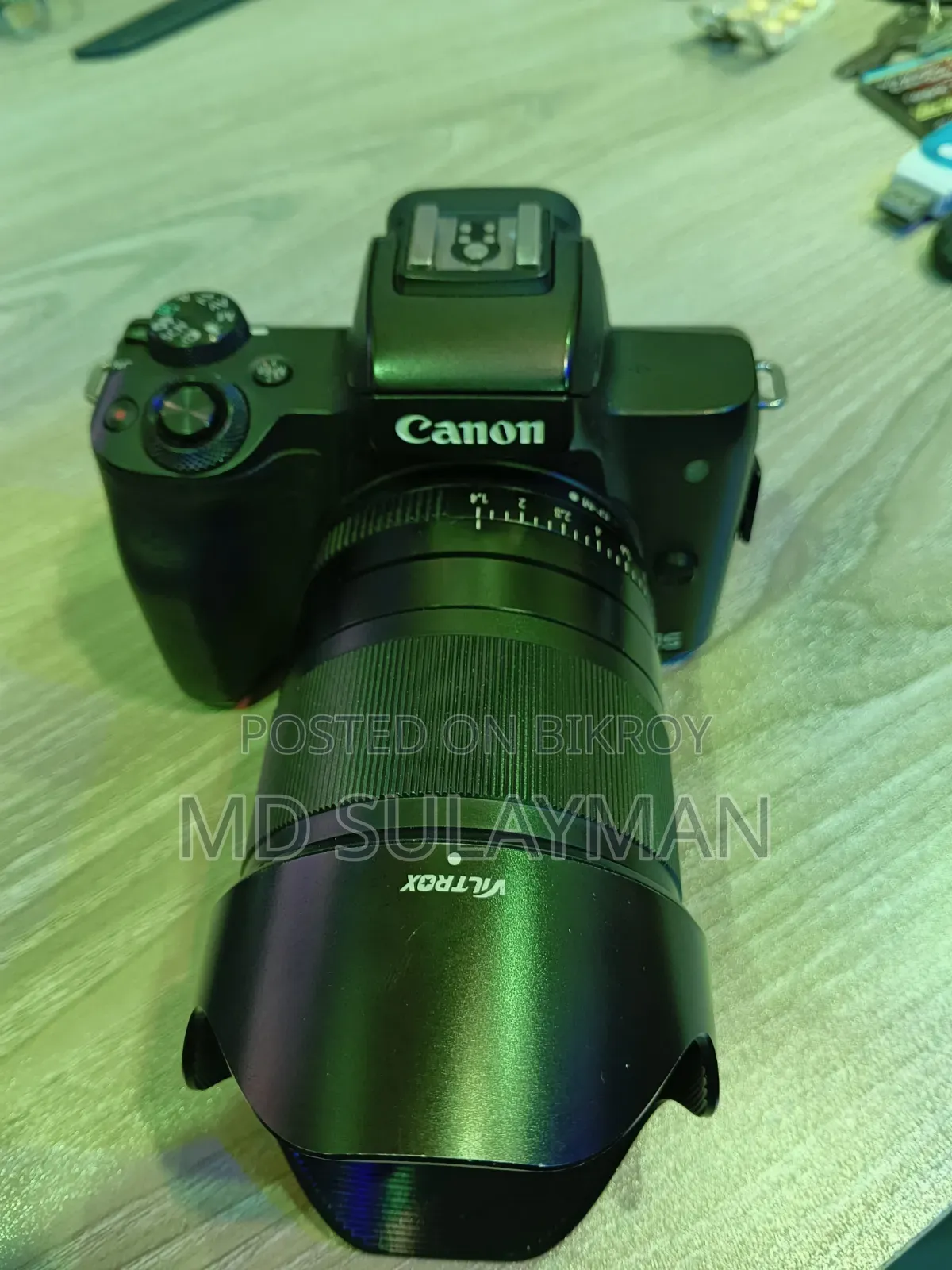 Canon M50ii With 1.4 52mm Lens
