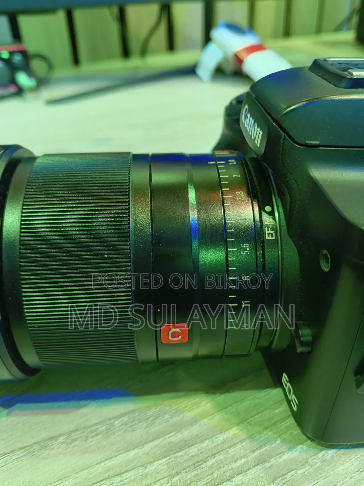Canon M50ii With 1.4 52mm Lens