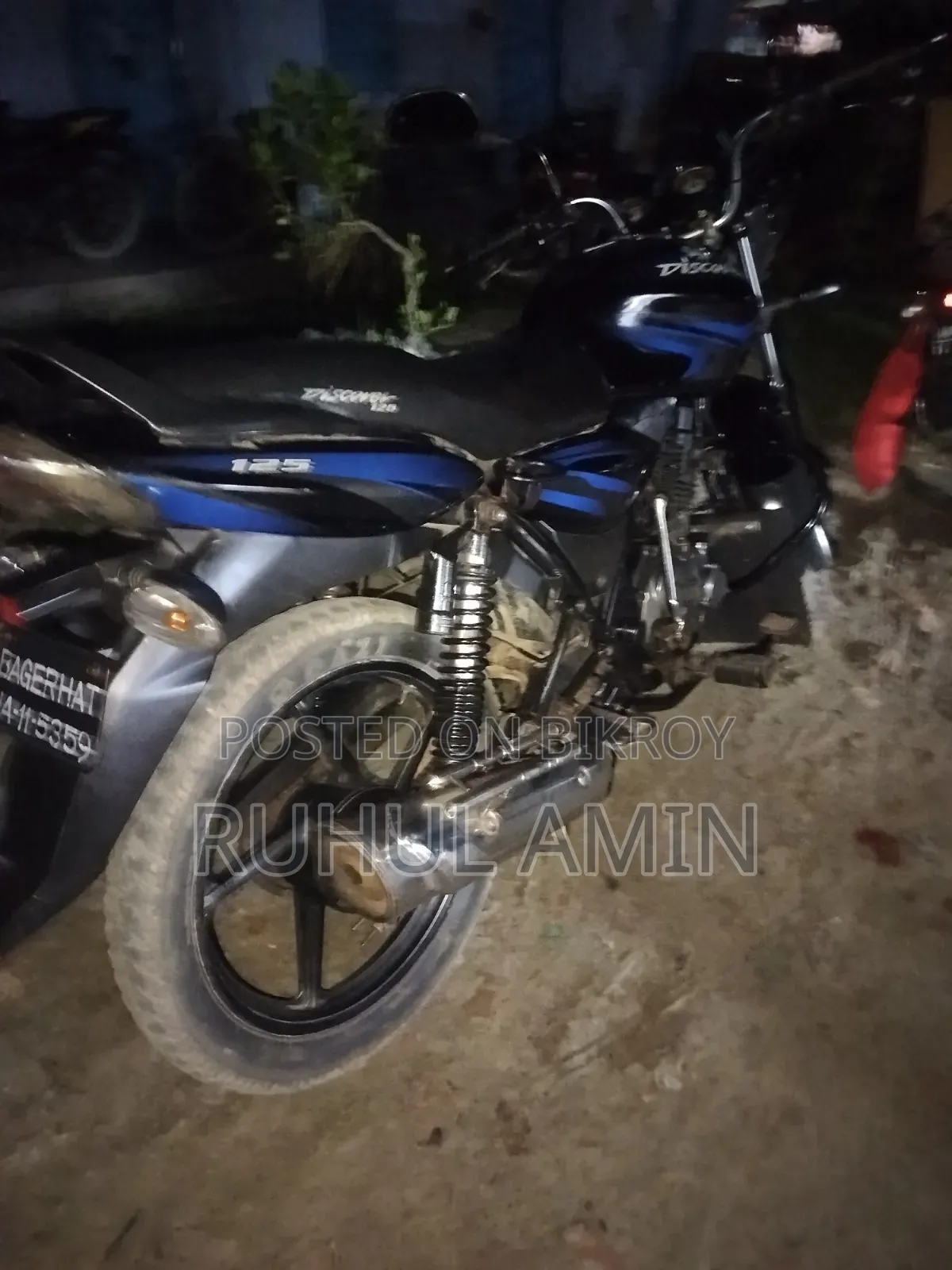 Bajaj Discover 125 2012 Green