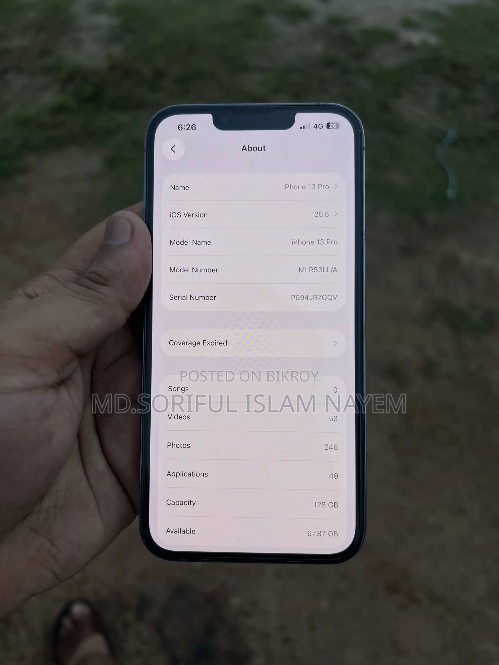 Apple iPhone 13 Pro 128 GB Blue
