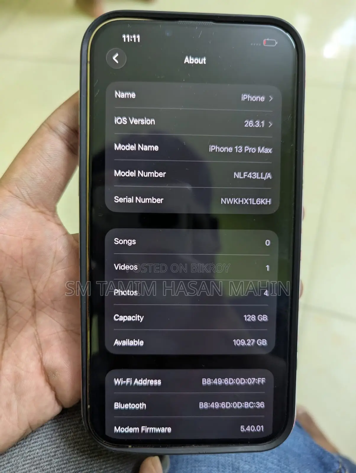 Apple iPhone 13 Pro Max 128 GB Gold
