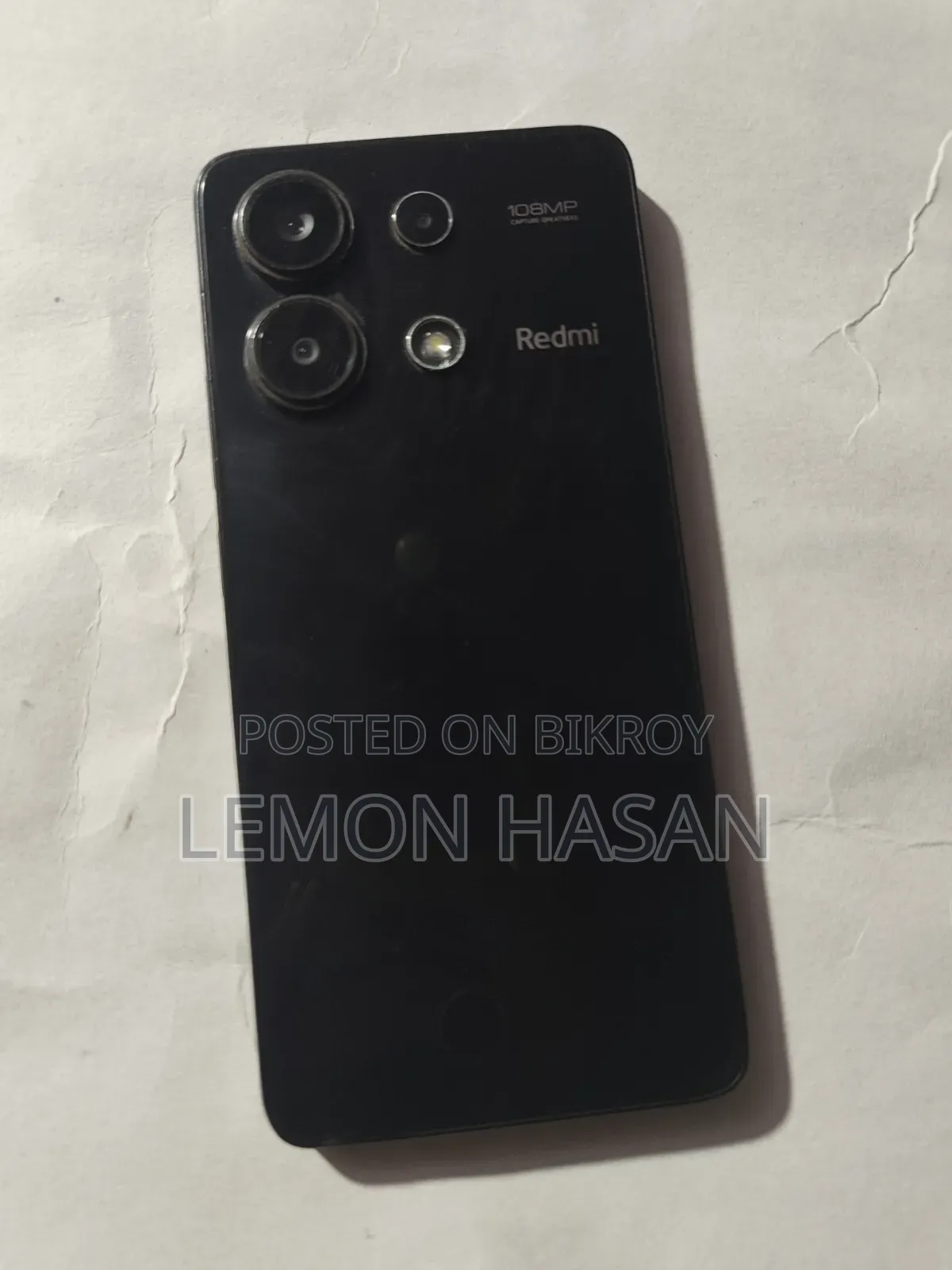 শাওমি রেডমি নোট ১৩ ১২৮ জিবি ব্ল্যাক