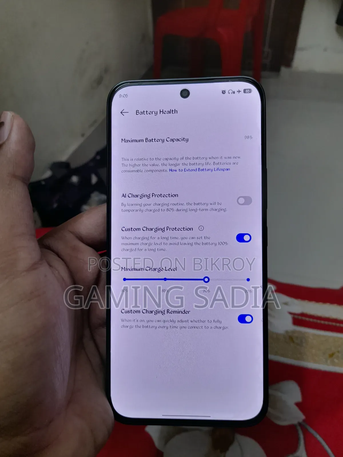 Infinix GT 30 5G 256 GB Gray