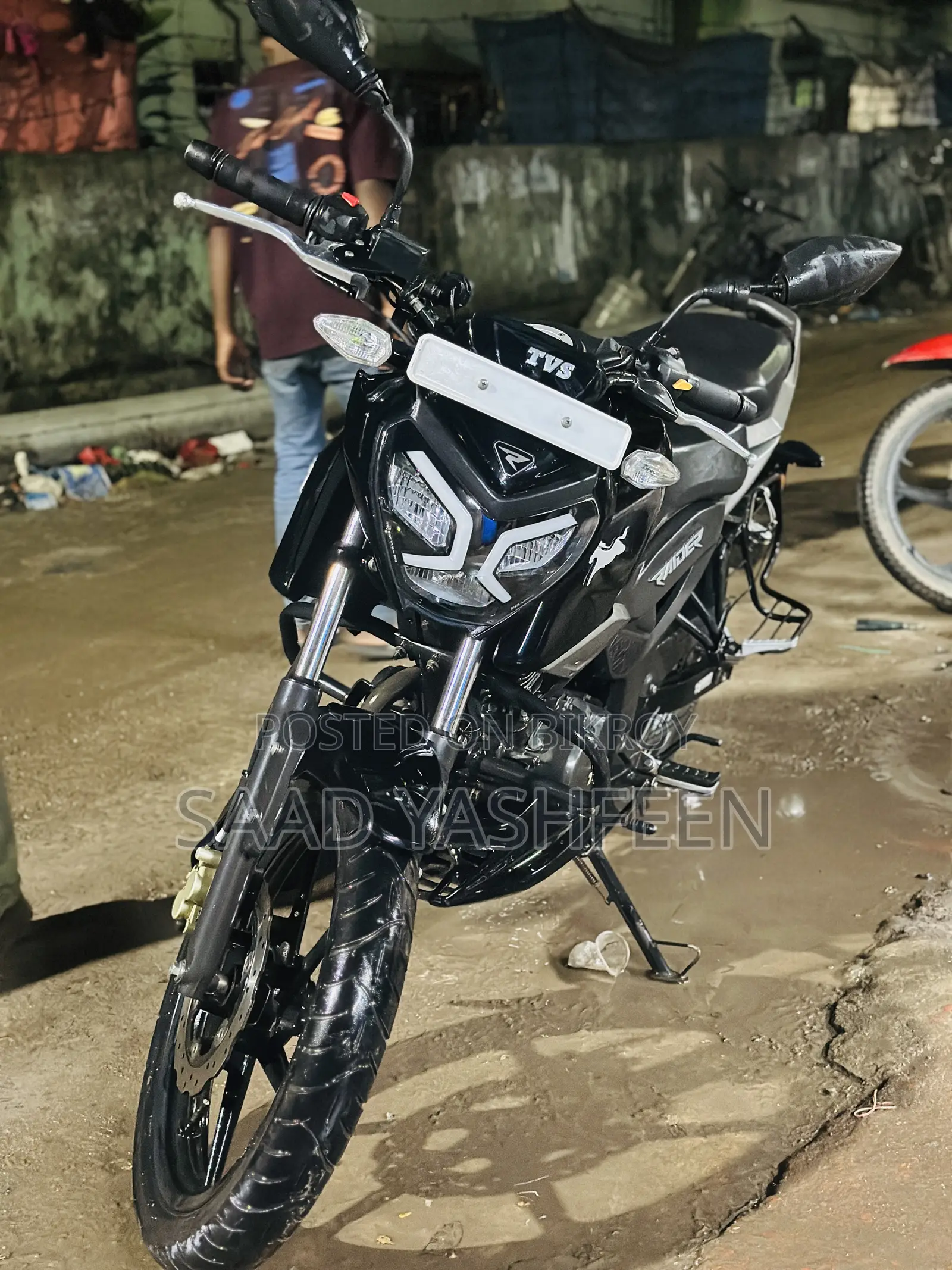 TVS Raider 125 2022 Black
