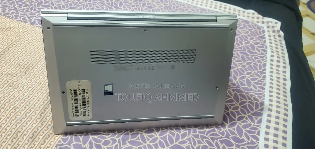 Laptop HP EliteBook 845 G7 16GB AMD Ryzen 5 HDD 256GB