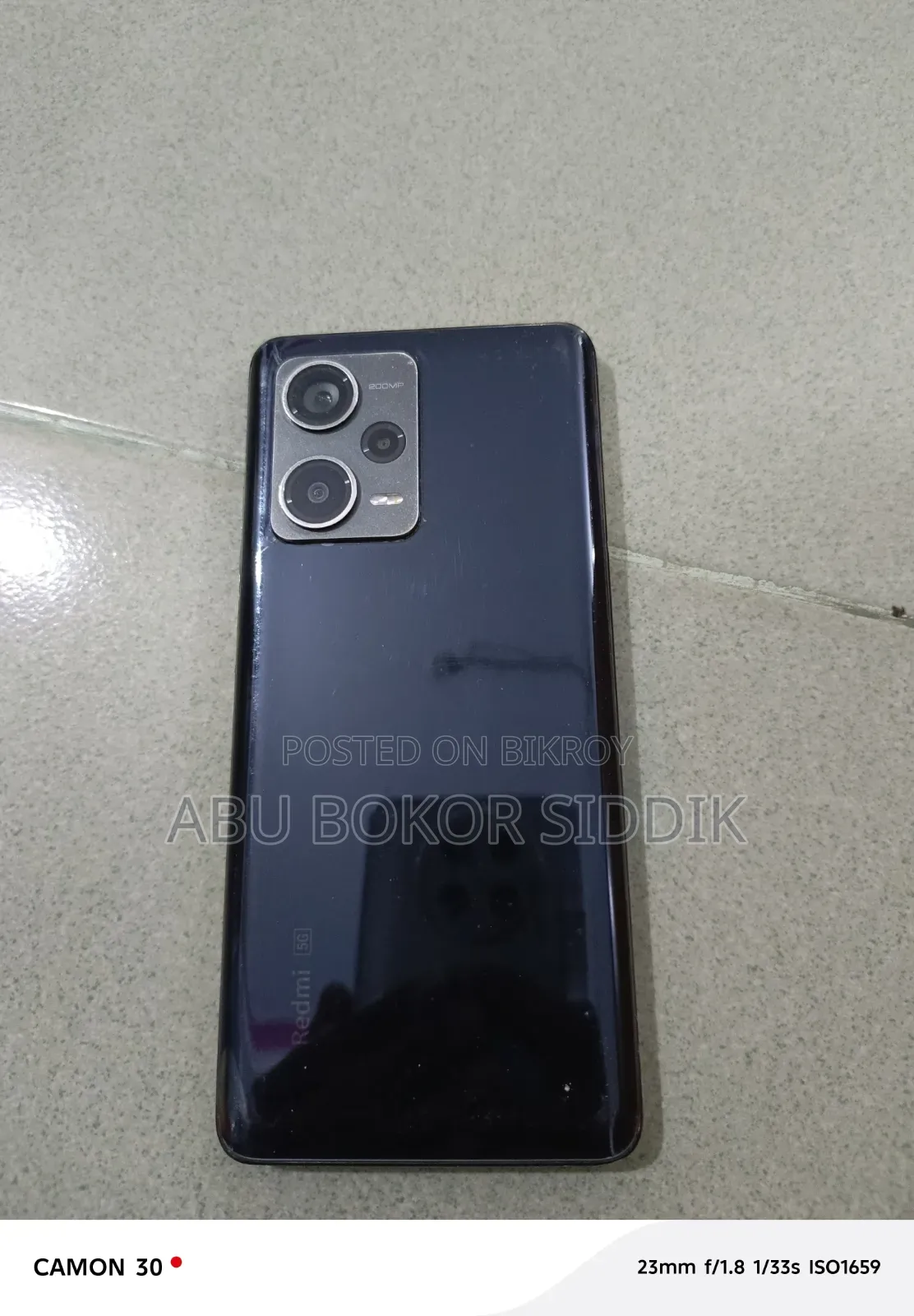 Xiaomi Redmi Note 12 Pro+ 5G 256 GB Black