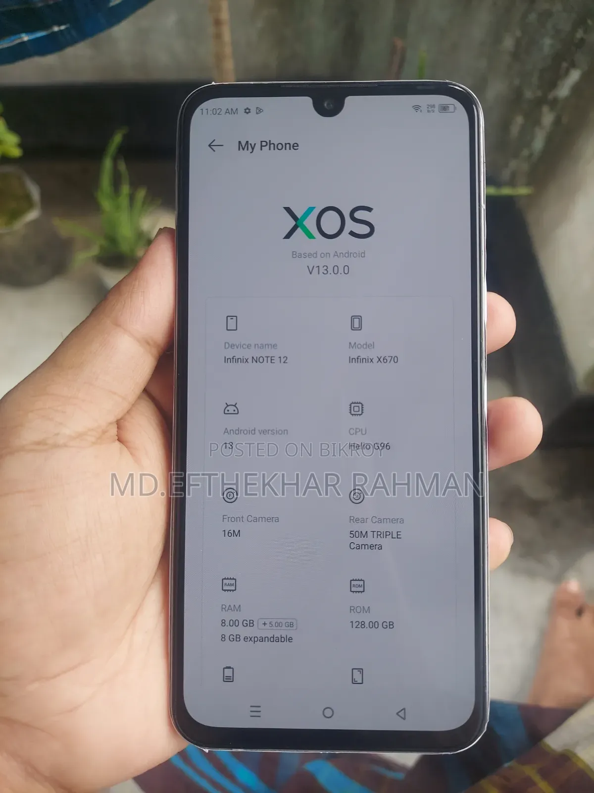 Infinix Note 12 128 GB White