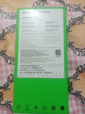 Infinix Smart 10 Plus 128 GB Black
