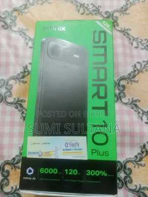 Infinix Smart 10 Plus 128 GB Black