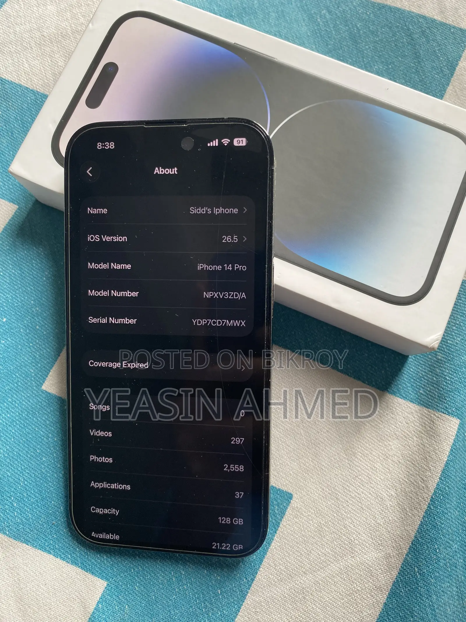 Apple iPhone 14 Pro 128 GB Black
