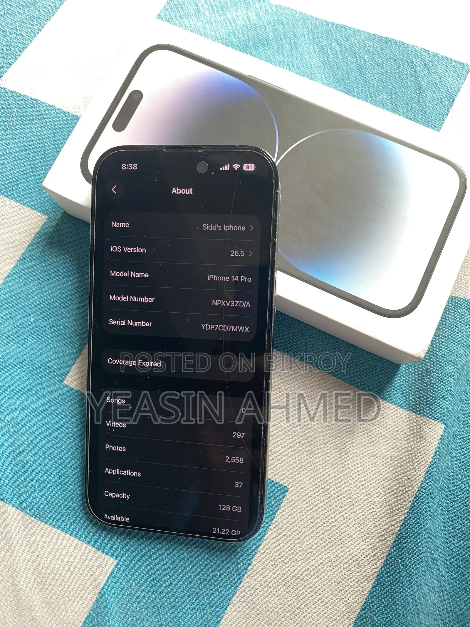 Apple iPhone 14 Pro 128 GB Black