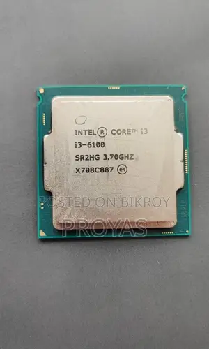 Intel Core i3 6100 6th Gen CPU | 3.70GHz | LGA 1151