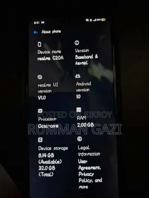 Realme C2 32 GB Blue