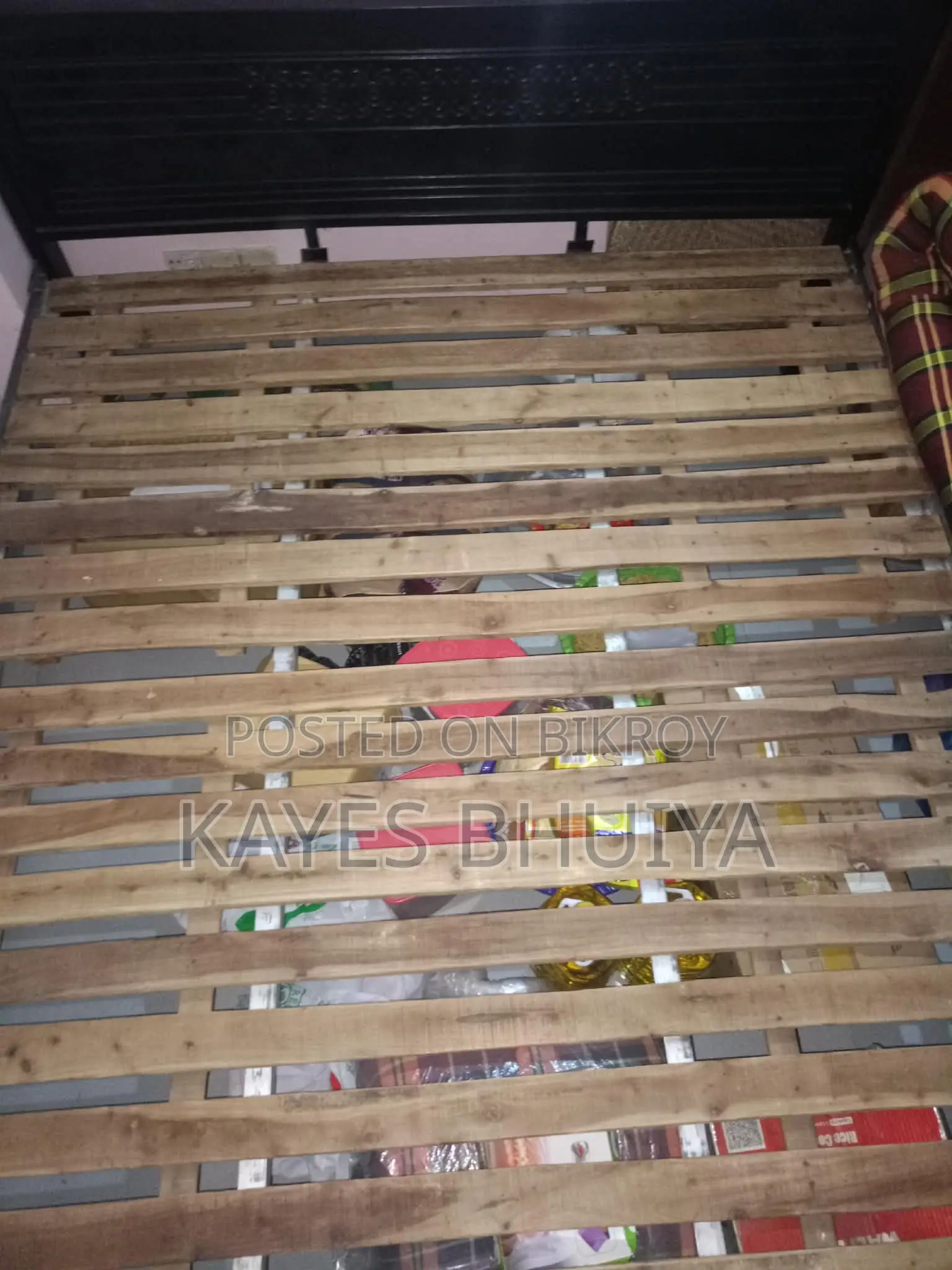 Original Otobi brand sturdy wooden bed for sale
