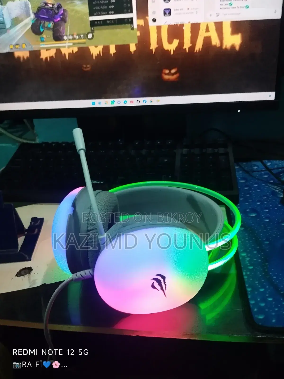 Havit Brand New Headphone With RGB