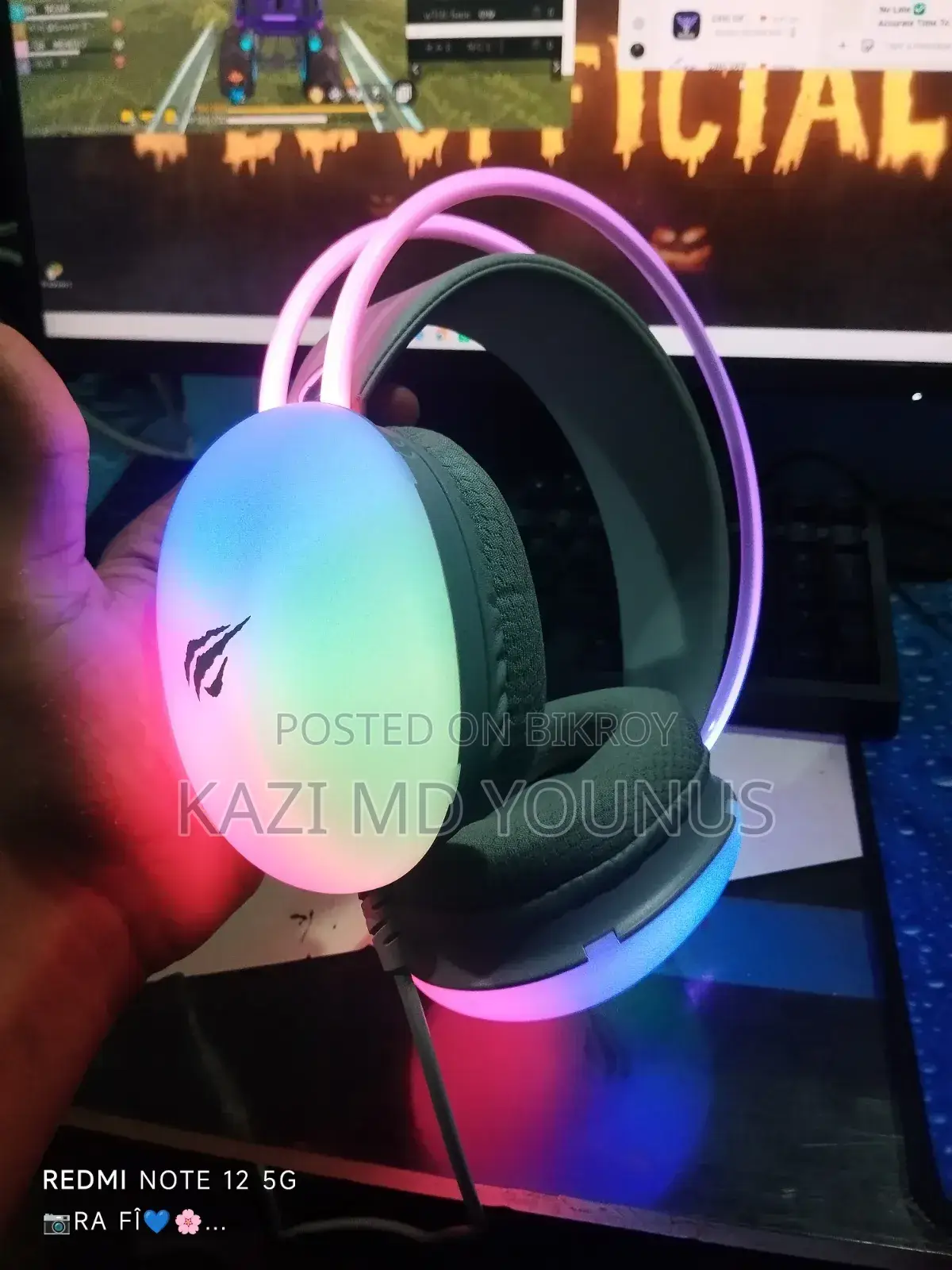 Havit Brand New Headphone With RGB