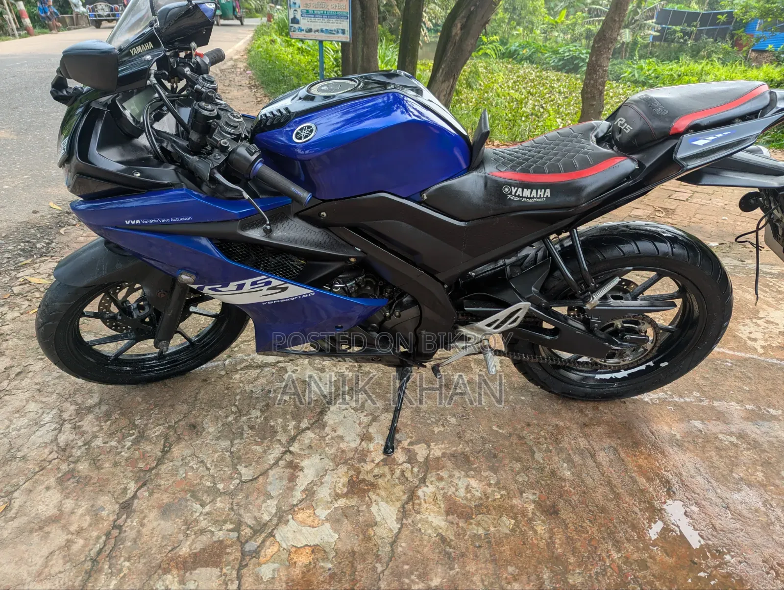 Yamaha R15 V3 2022 Blue
