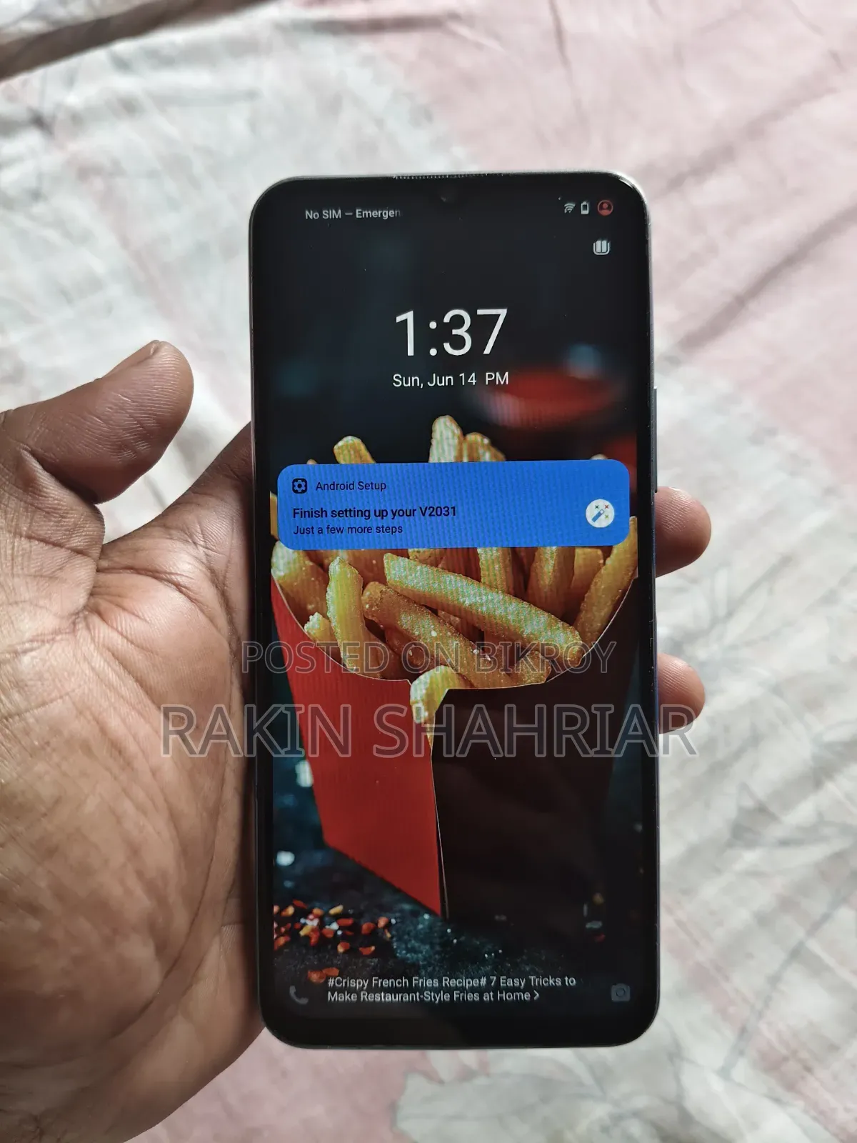 Vivo Y51a 128 GB Blue
