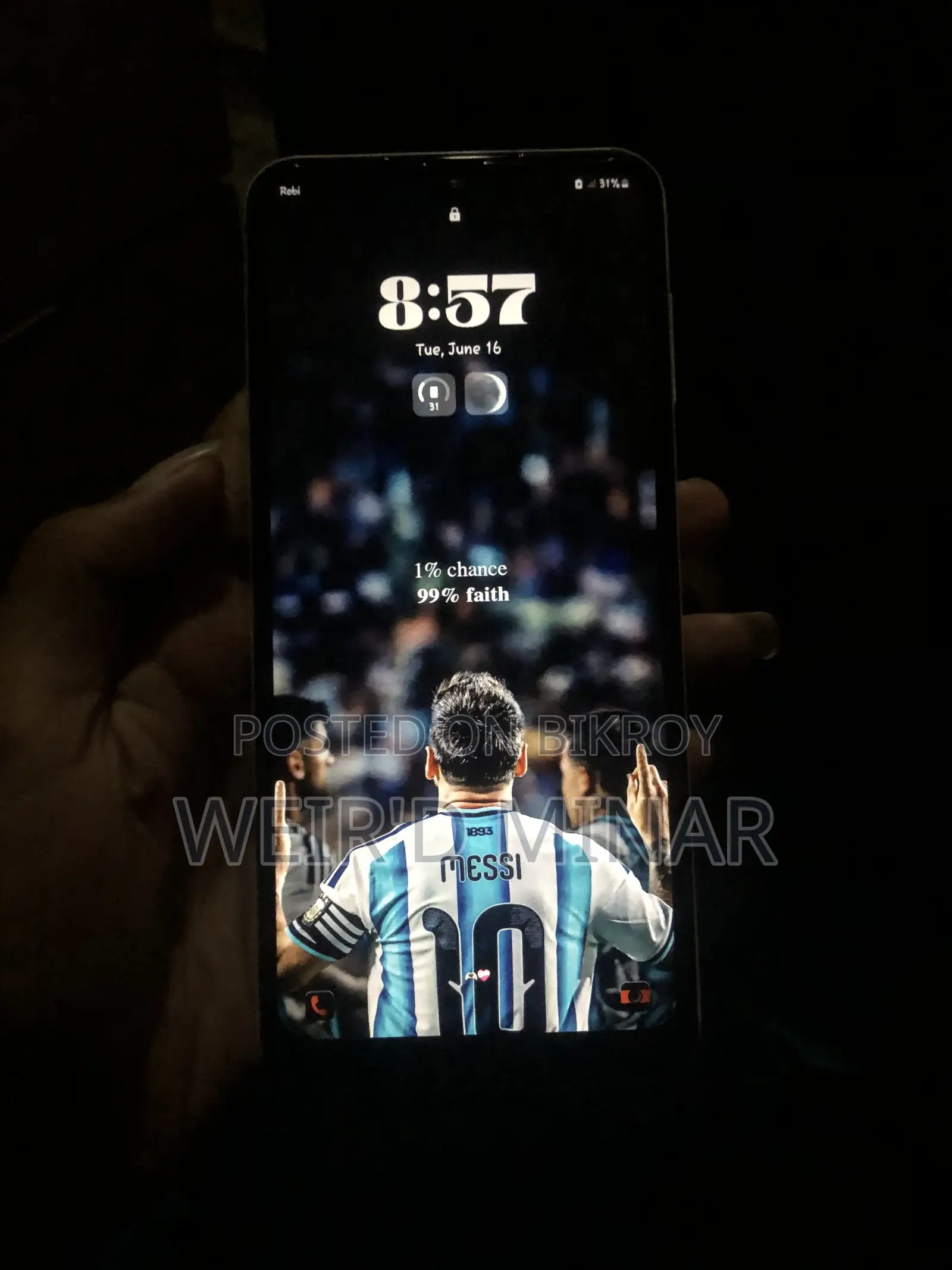 স্যামসাং গ্যালাক্সি এ১৩ ৩২ জিবি সাদা