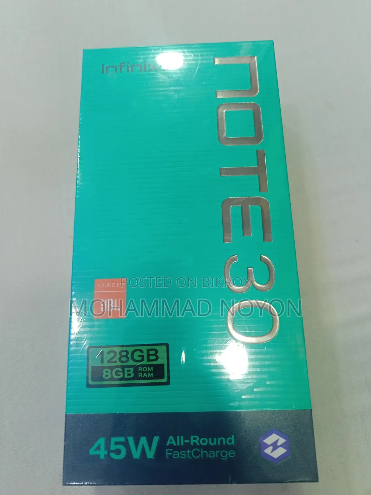 Infinix Note 30 128 GB Black