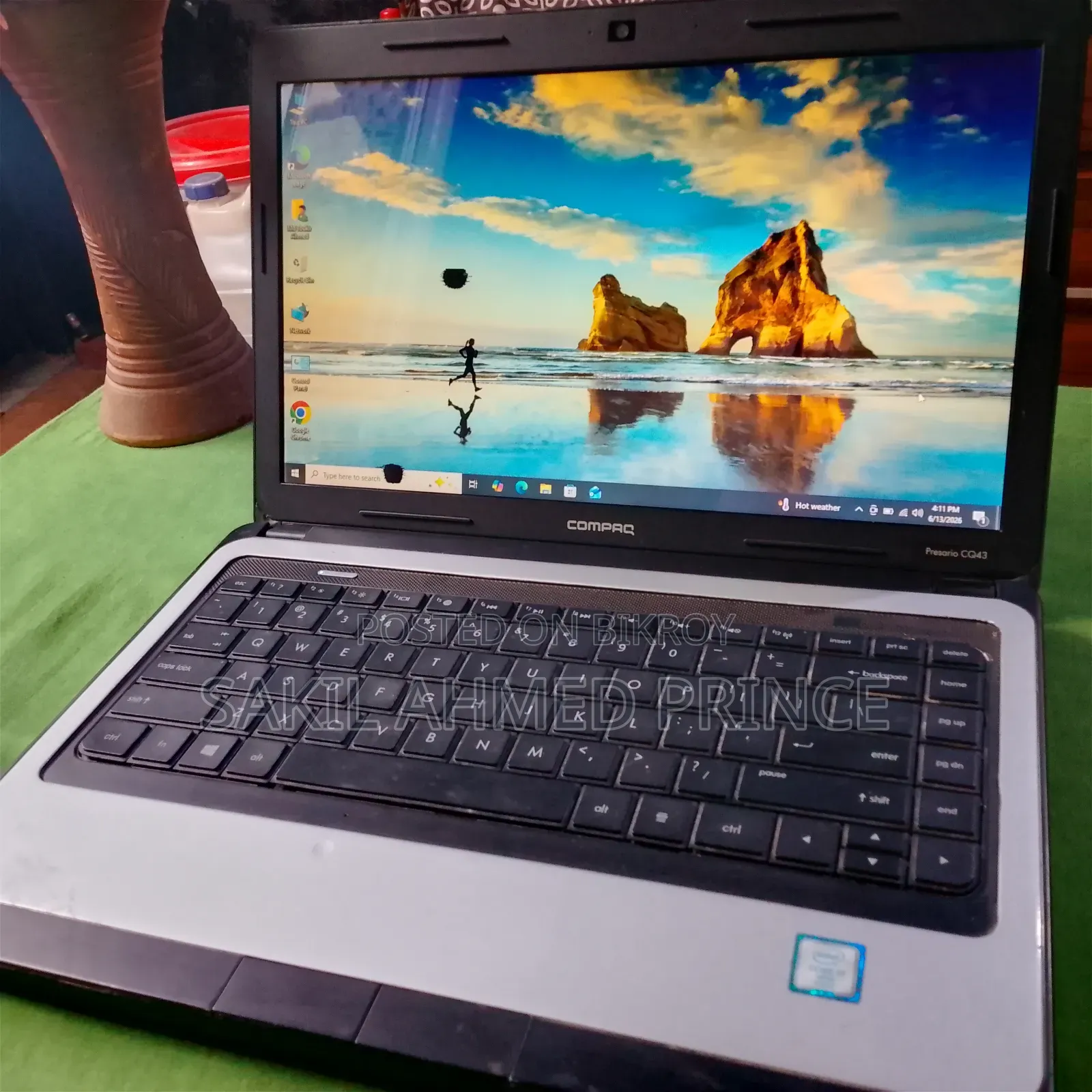 Laptop HP Compaq Presario CQ43 4GB Intel Core I7 HDD 500GB