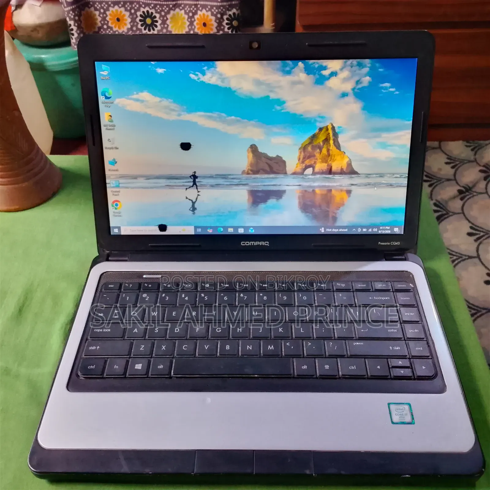 Laptop HP Compaq Presario CQ43 4GB Intel Core I7 HDD 500GB