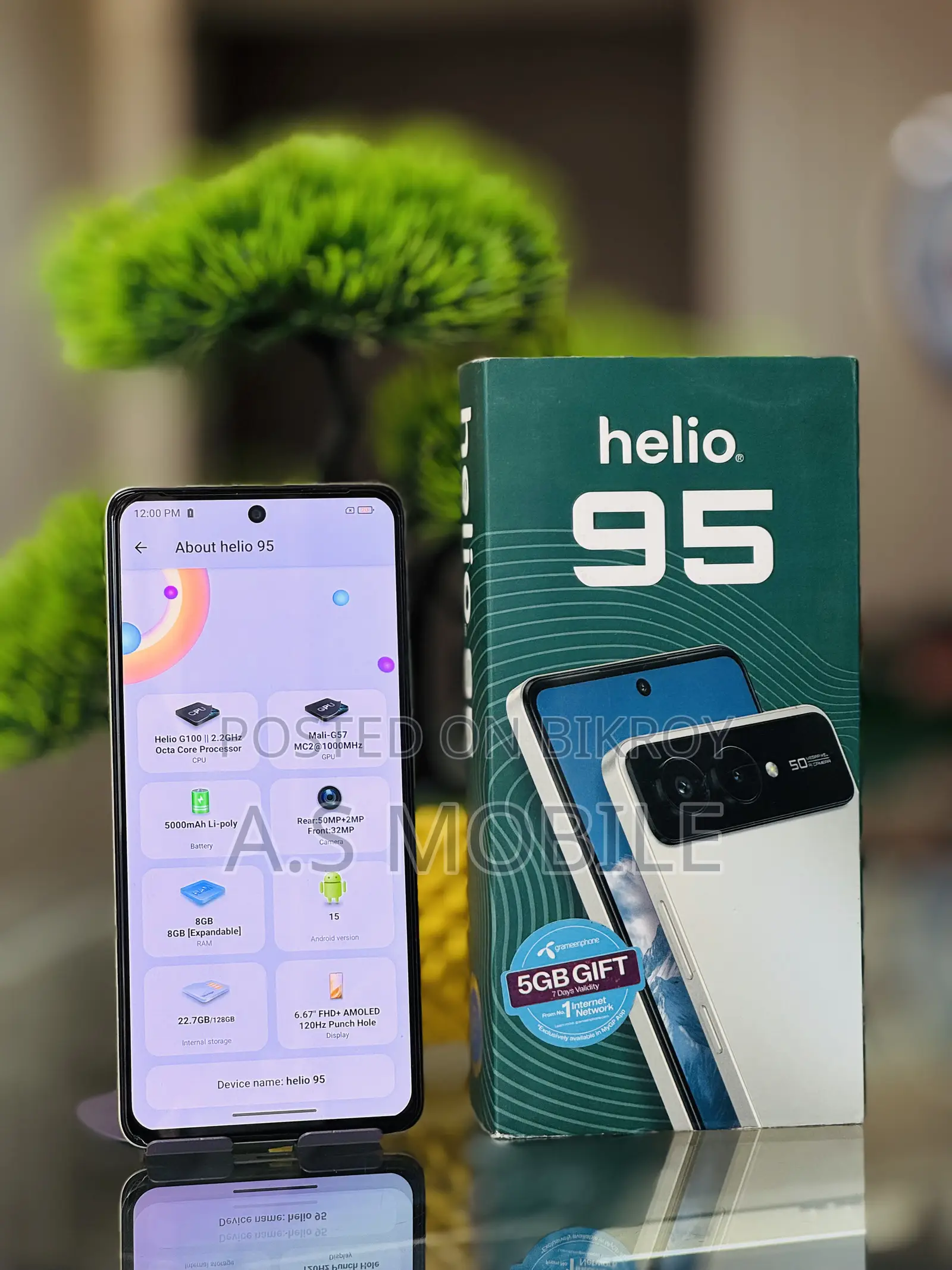 Helio 90 128 GB Black