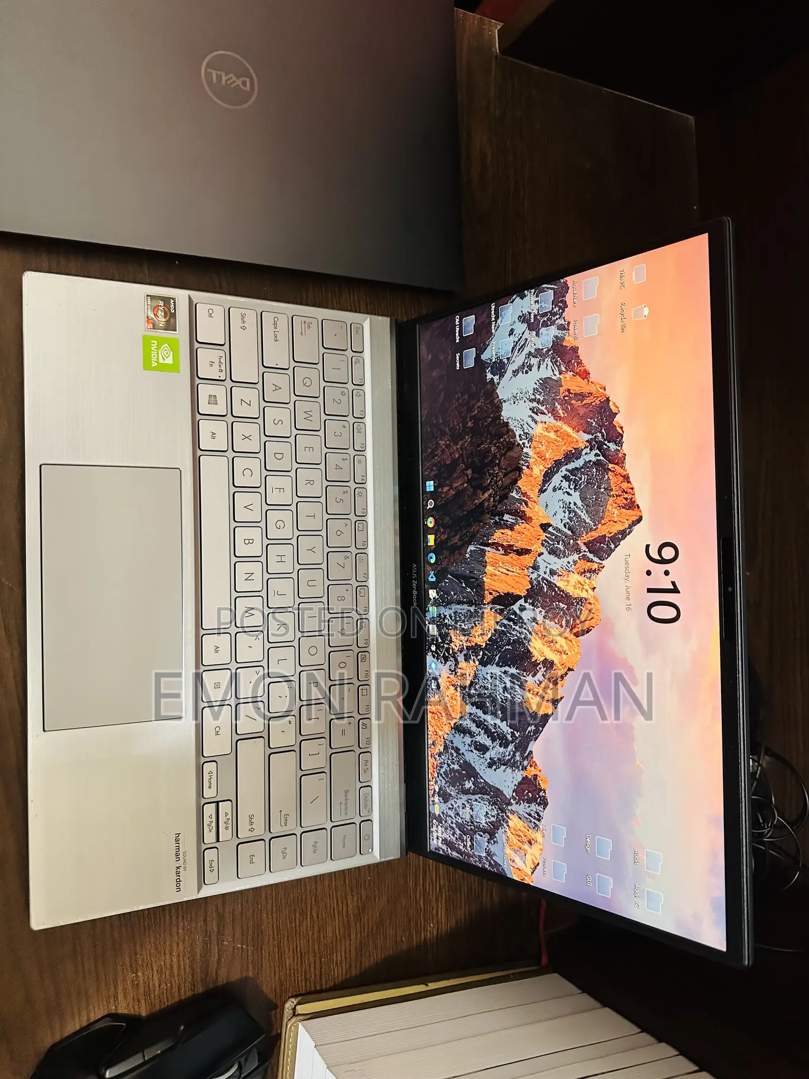 Laptop Asus 8GB AMD Ryzen 5 SSD 256GB