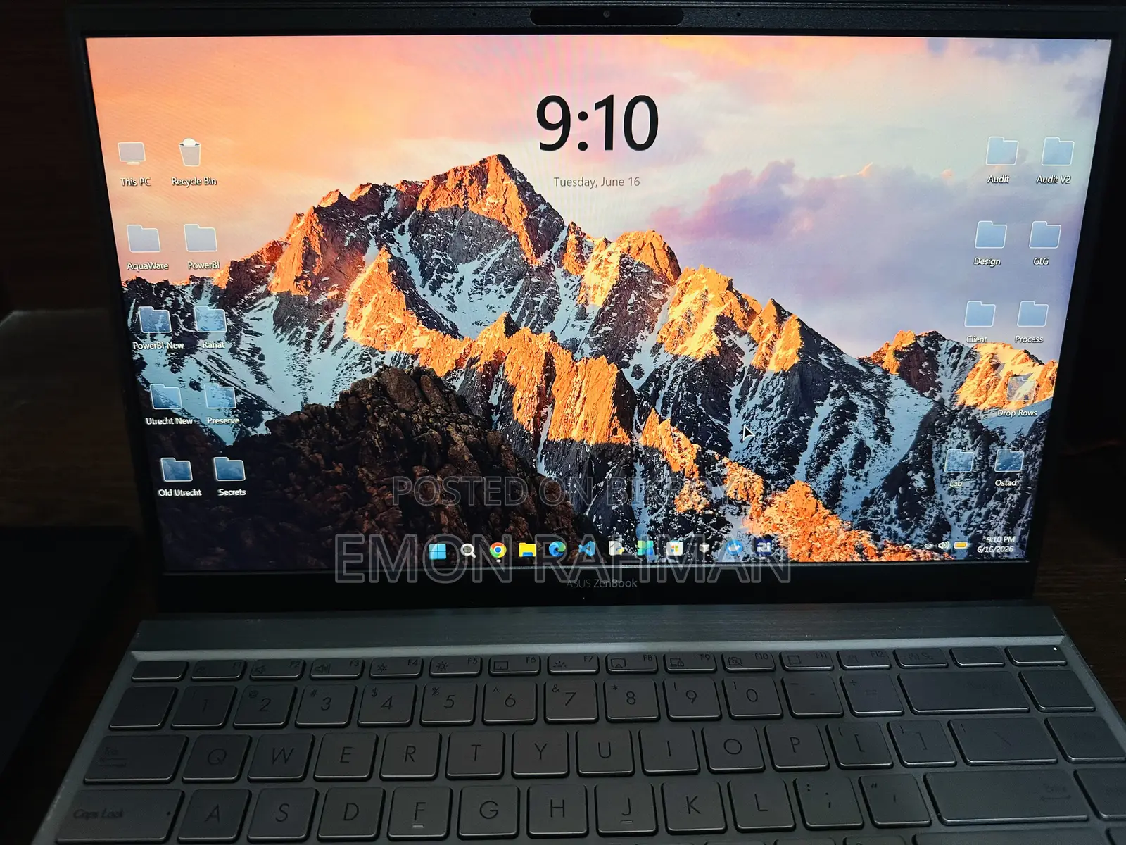 Laptop Asus 8GB AMD Ryzen 5 SSD 256GB