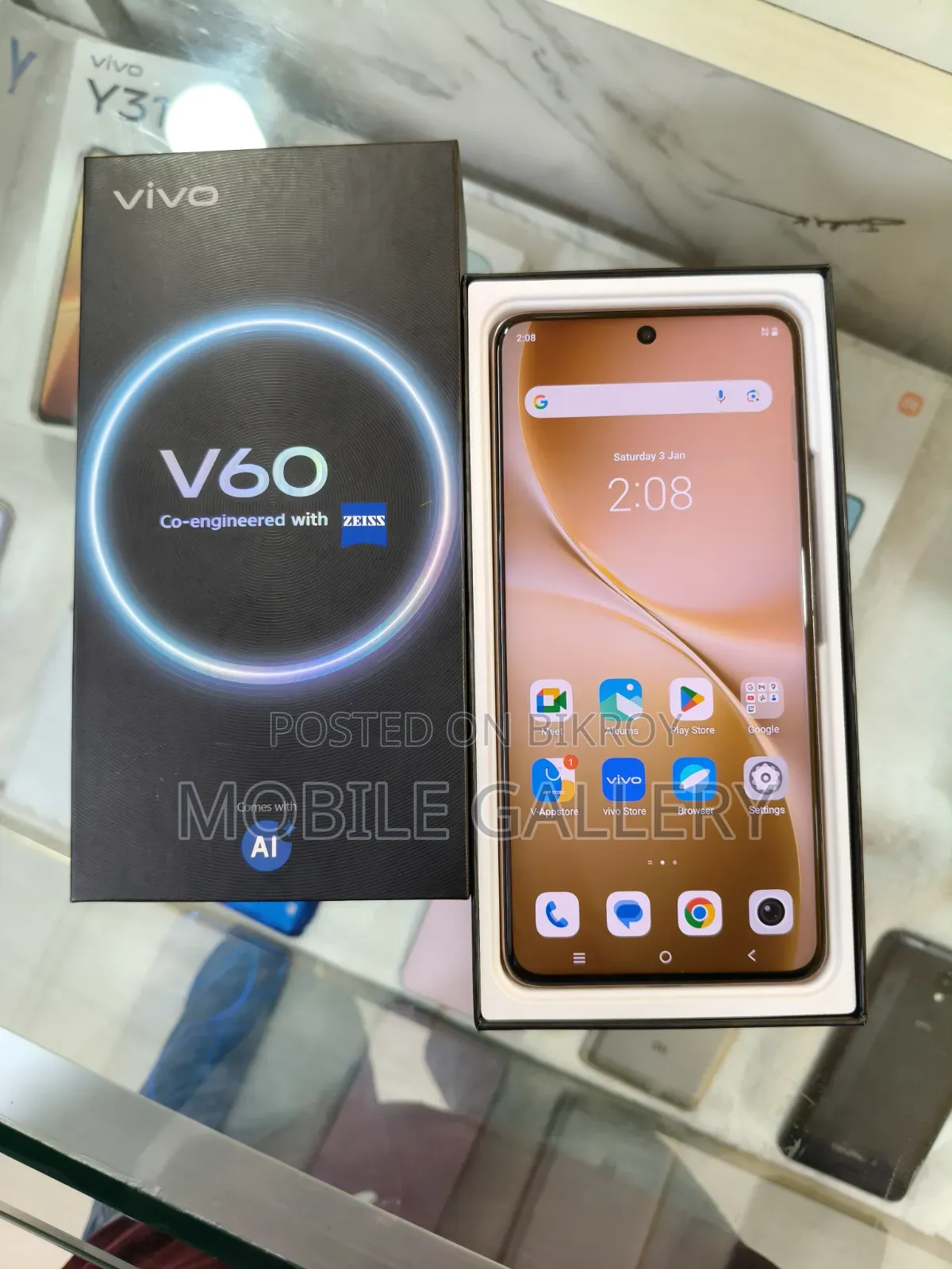 Vivo V60 256 GB Rose Gold
