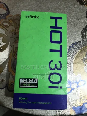 Infinix Hot 30i 128 GB Black